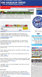 Mobile Screenshot of bargainsheet.net